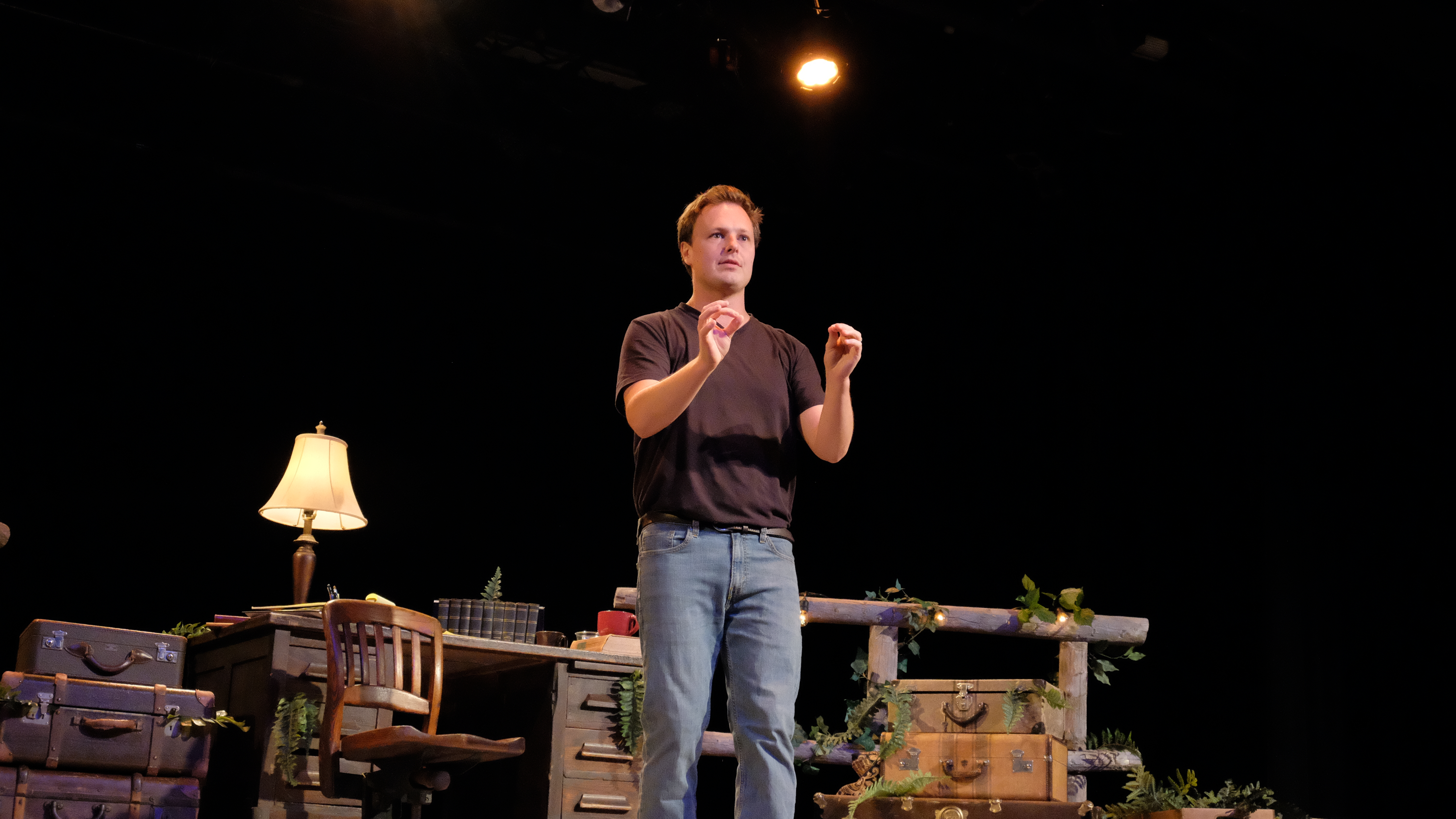 Blyth Festival review: Justin Shaw connects with his audience through humorous and heartfelt storytelling in Off-Island Odyssey